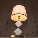 Ponzan White Marble Antique Lampshade - Heka Lighting & Trading Limited