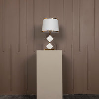 Ponzan White Marble Antique Lampshade - Heka Lighting & Trading Limited