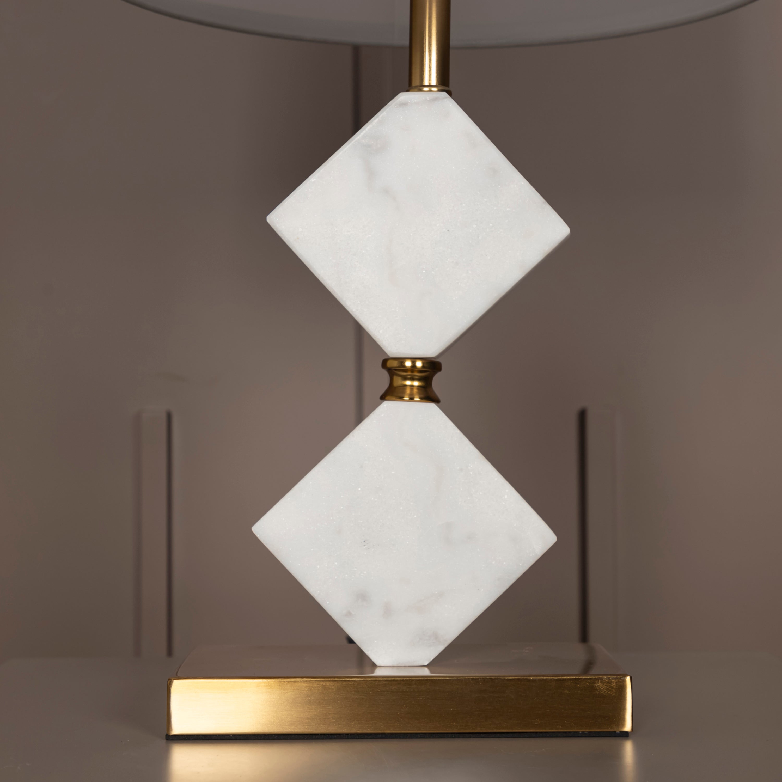 Ponzan White Marble Antique Lampshade - Heka Lighting & Trading Limited