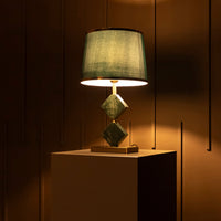 Ponzan Green Marble Antique Lampshade - Heka Lighting & Trading Limited