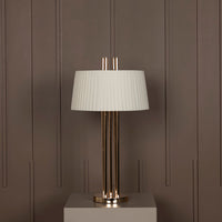 Napoli Gold Cream Lampshade - Heka Lighting & Trading Limited