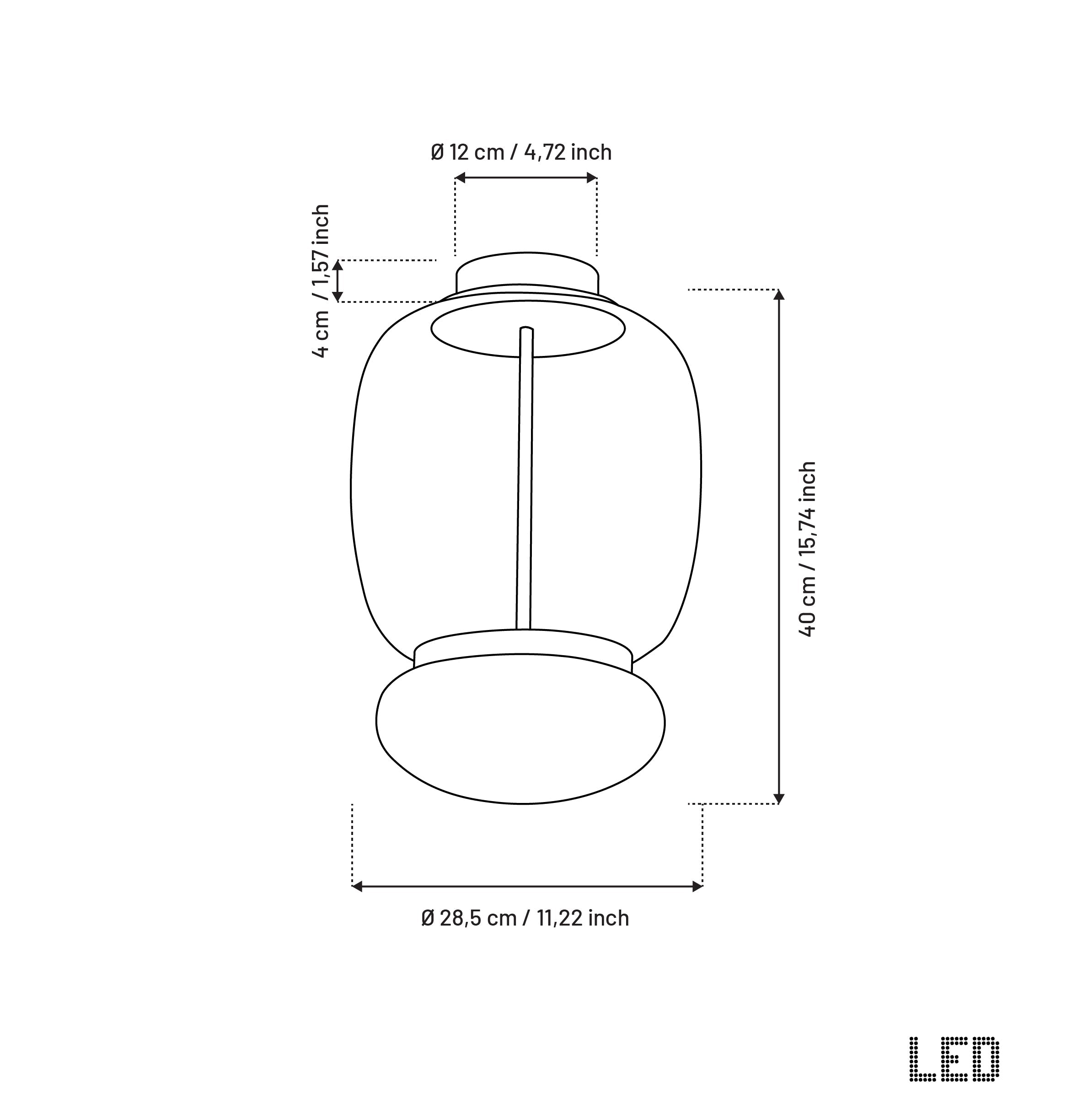Salvador Smoked & White Glass Platinum Plafonier 40Cm - Heka Lighting & Trading Limited