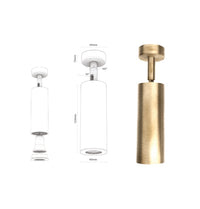 Selina Antique Flat Spot 4X12Cm - Heka Lighting & Trading Limited