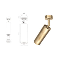 Eva Antique Flat Spot 6X21 Cm - Heka Lighting & Trading Limited