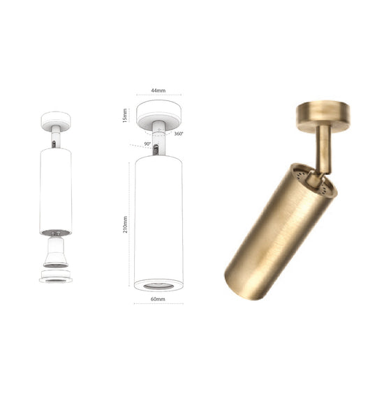 Eva Antique Flat Spot 6X21 Cm