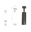 Selina Black Flat Spot 4X12 Cm - Heka Lighting & Trading Limited