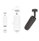 Eva Black Serrated Spot 6X21 Cm - Heka Lighting & Trading Limited