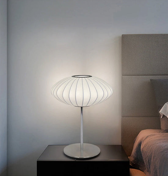 Nova White Soft Touch Table Lamp 40 Cm
