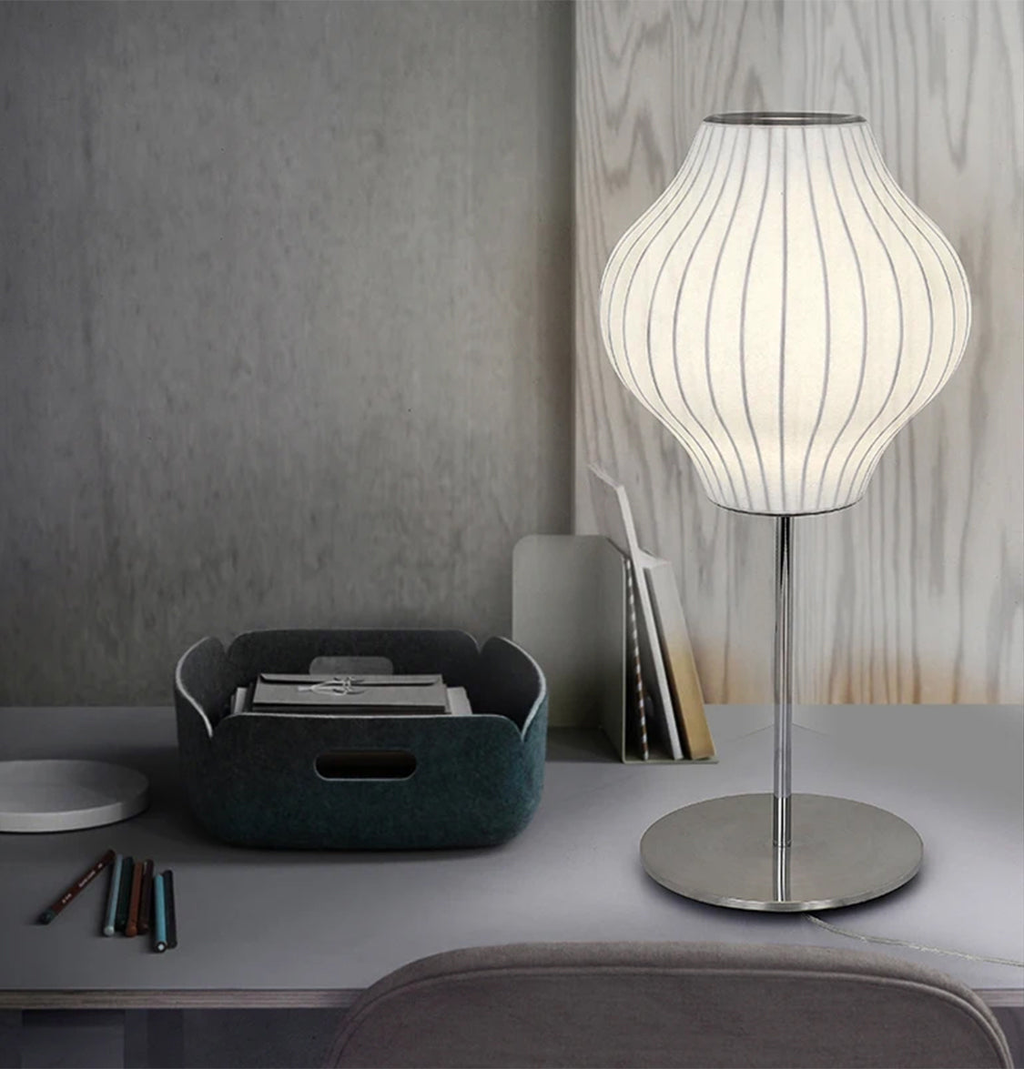 Nova White Soft Touch Table Lamp 30 Cm - Heka Lighting & Trading Limited