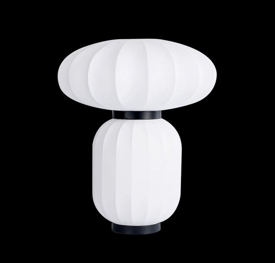 Nova White Soft Touch Narrow Table Lamp 30Cm