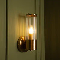 Marseille Single Transparent Antique Wall Sconce | Modern Decorative Lighting For Homes & Hotels - Heka Lighting & Trading Limited