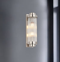 Sümela Chrome Wall Sconce 40 Cm