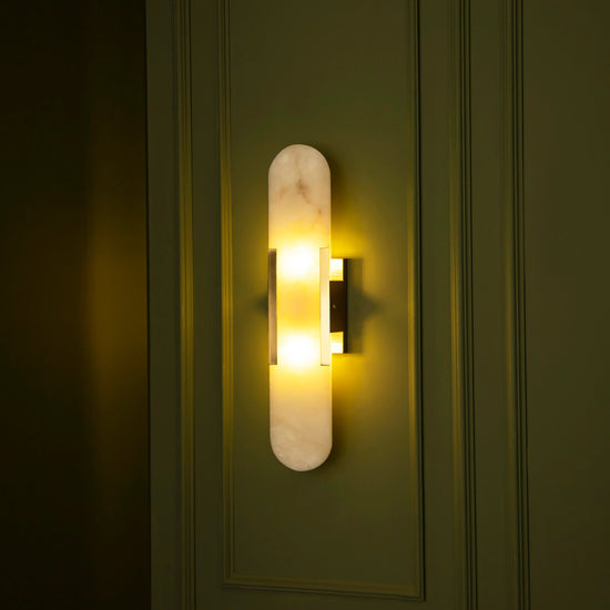 Hristos Antique Marble Wall Sconce