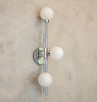 Likya Soft Three Glass Wall Sconce - Heka Lighting & Trading Limited
