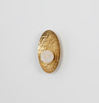 Brüksel Gold Marble Small Wall Sconce - Heka Lighting & Trading Limited