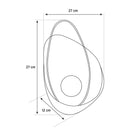 Erciyes Black Antique Marble Wall Sconce - Heka Lighting & Trading Limited
