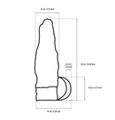 Kardal Smoked Acrylic Led Wall Sconce 30 Cm - Heka Lighting & Trading Limited