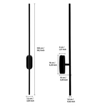 Assos Antique Led Wall Sconce 100 Cm - Heka Lighting & Trading Limited