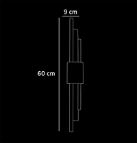 Tekfur Black Marble Wall Sconce Big - Heka Lighting & Trading Limited