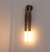 Pony Horse Hair Dark Antique Marble Big Wall Sconce - Heka Lighting & Trading Limited