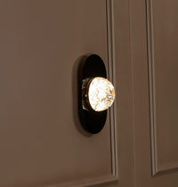 Lima Single Transparent Acrylic Platinum Led Wall Sconce - Heka Lighting & Trading Limited