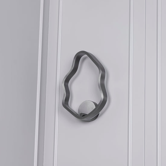 Marsis Stainless Platinum Small Led Wall Sconce