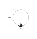 Aspendos Single Marble Antique Led Wall Sconce 25 Cm - Heka Lighting & Trading Limited