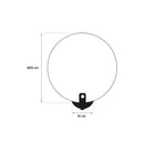 Aspendos Single Marble Antique Led Wall Sconce 30 Cm - Heka Lighting & Trading Limited