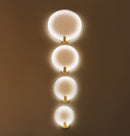 Aspendos Single Marble Antique Led Wall Sconce 40 Cm - Heka Lighting & Trading Limited
