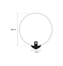 Aspendos Single Marble Antique Led Wall Sconce 40 Cm - Heka Lighting & Trading Limited