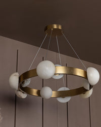 Hartum Marble Antique Chandelier 80 Cm - Heka Lighting & Trading Limited