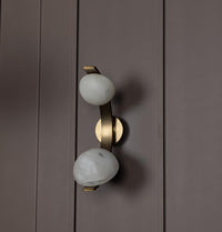 Hartum Marble Antique Wall Sconce - Heka Lighting & Trading Limited