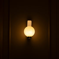Havana Chrome Platinum Single Soft Glass Led Wall Sconce - Heka Lighting & Trading Limited