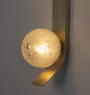 Helsingör Double Bubbly Soft Glass Antique Wall Sconce - Heka Lighting & Trading Limited