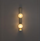 Helsingör Double Bubbly Soft Glass Antique Wall Sconce - Heka Lighting & Trading Limited