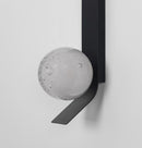 Helsingör Double Bubbly Soft Glass Black Wall Sconce - Heka Lighting & Trading Limited