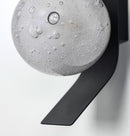 Helsingör Single Bubbly Soft Glass Black Wall Sconce - Heka Lighting & Trading Limited