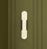 Hristos Black Marble Wall Sconce 50 Cm - Heka Lighting & Trading Limited