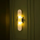 Hristos Brushed Brass Marble Wall Sconce - Heka Lighting & Trading Limited