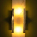 Hristos Brushed Brass Marble Wall Sconce - Heka Lighting & Trading Limited