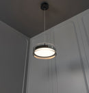 Berlin Platinum Stainless Transparent Glass Pendant Light Chandelier 30 Cm