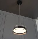Berlin Platinum Stainless Transparent Glass Pendant Light Chandelier 30 Cm