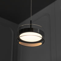 Berlin Platinum Stainless Transparent Glass Pendant Light Chandelier 20 Cm