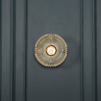 Aspar Tek Acrylic Transparent Antique Wall Sconce - Heka Lighting & Trading Limited