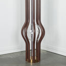 Naramata Wood Antique Brown Floor Lamp - Heka Lighting & Trading Limited