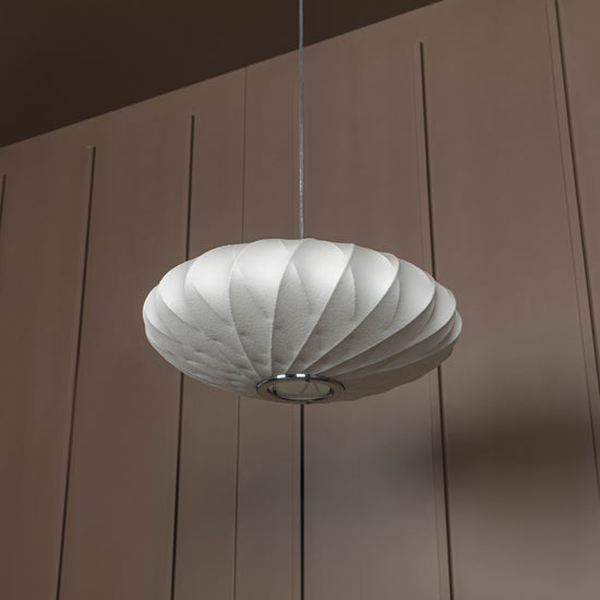 Star Soft Touch White Cross Ellipse Pendant Light Chandelier 50 Cm