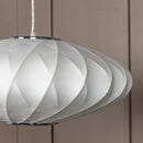 Star Soft Touch White Cross Ellipse Pendant Light Chandelier 50 Cm