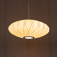 Star Soft Touch White Cross Ellipse Pendant Light Chandelier 50 Cm