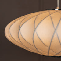 Star Soft Touch White Cross Ellipse Pendant Light Chandelier 50 Cm