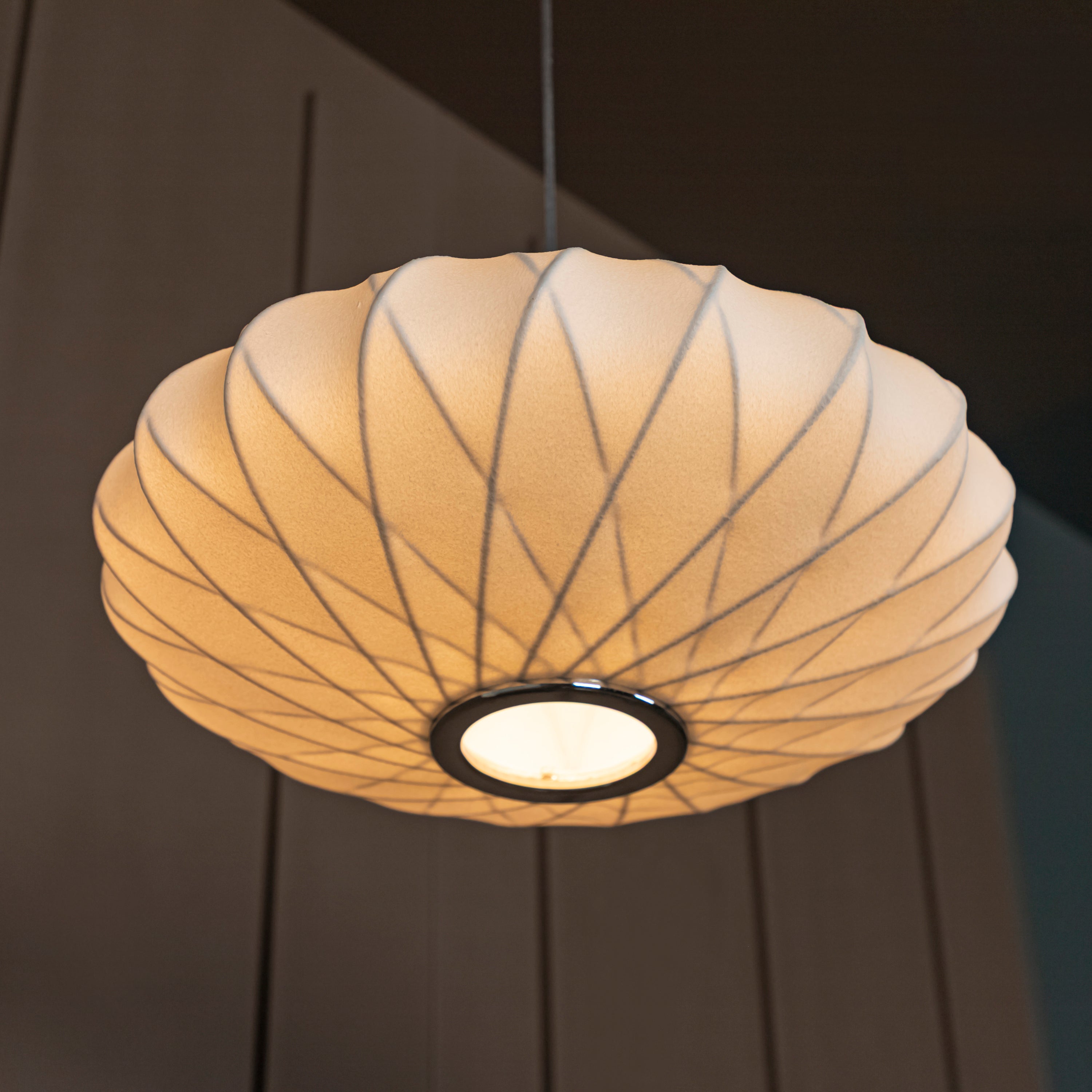 Star Soft Touch White Cross Ellipse Pendant Light Chandelier 50 Cm